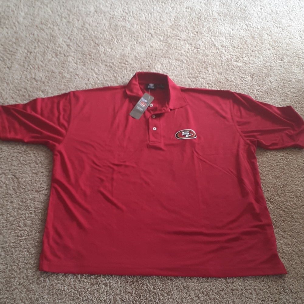NFL team apparel San Francisco 49ers Polo shirt